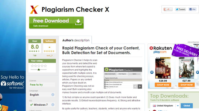 plagiarism checker x