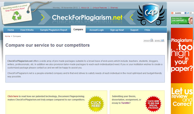 Checkforplagiarism review