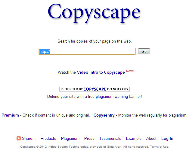 Copyscape plagiarism detector review