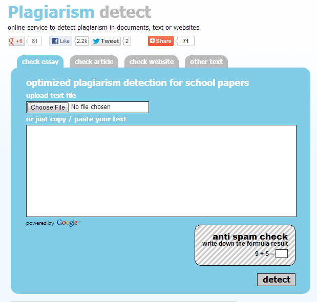 Plagiarism-detect.com review