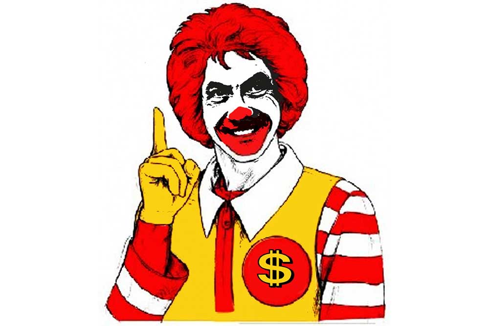 Ronald McDonald detournement